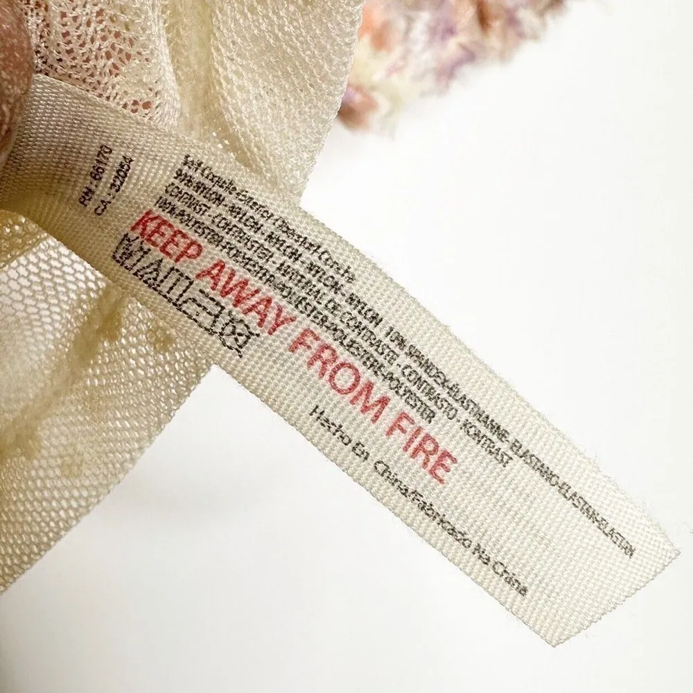 NWOT Free People Intimately Free Silverlake Picnic Cami Womens Cream SZ S - Image 5