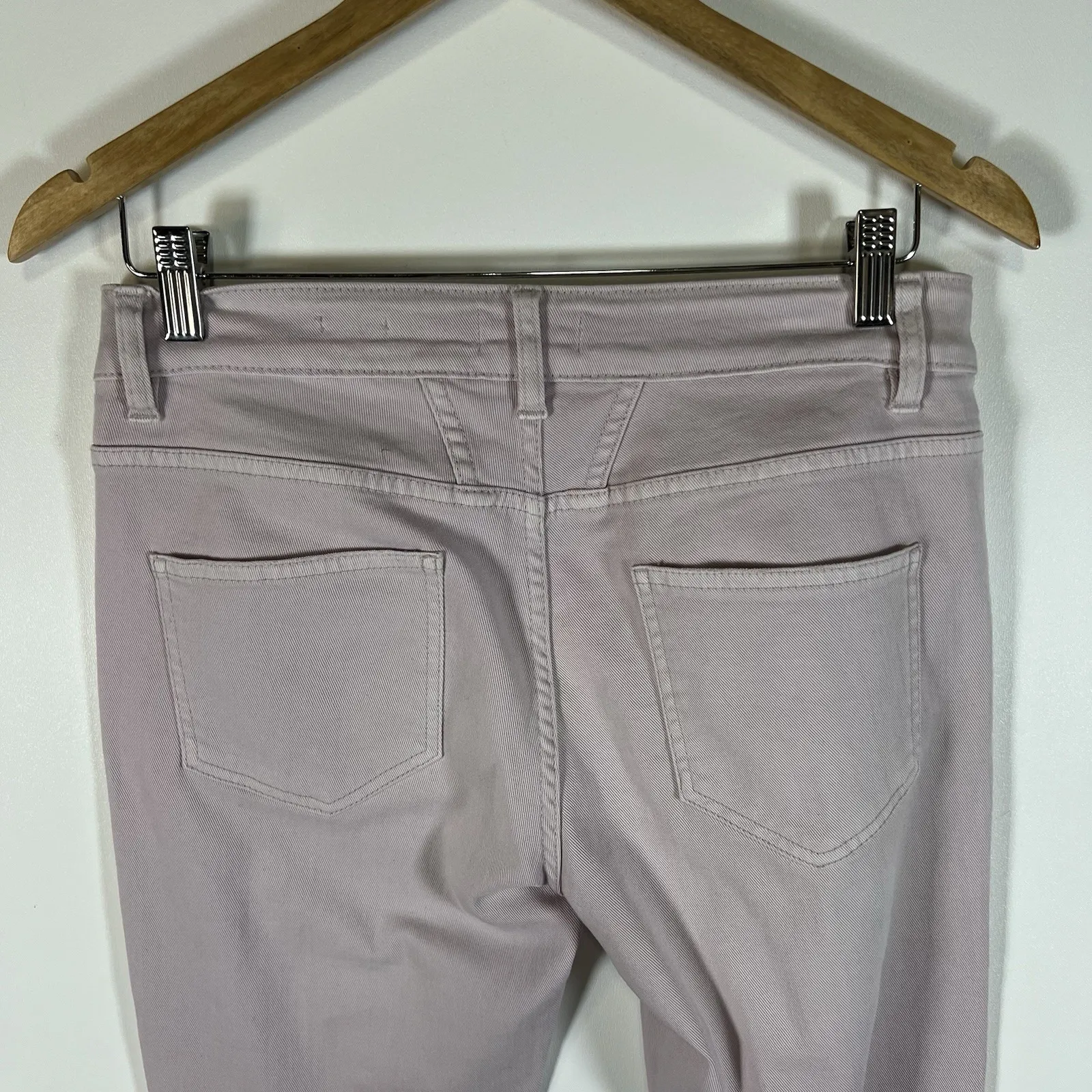 Closed Jeans Womens Size 28 Light Pink Candiani Tapered Cotton Made in Italy‎ - Image 7