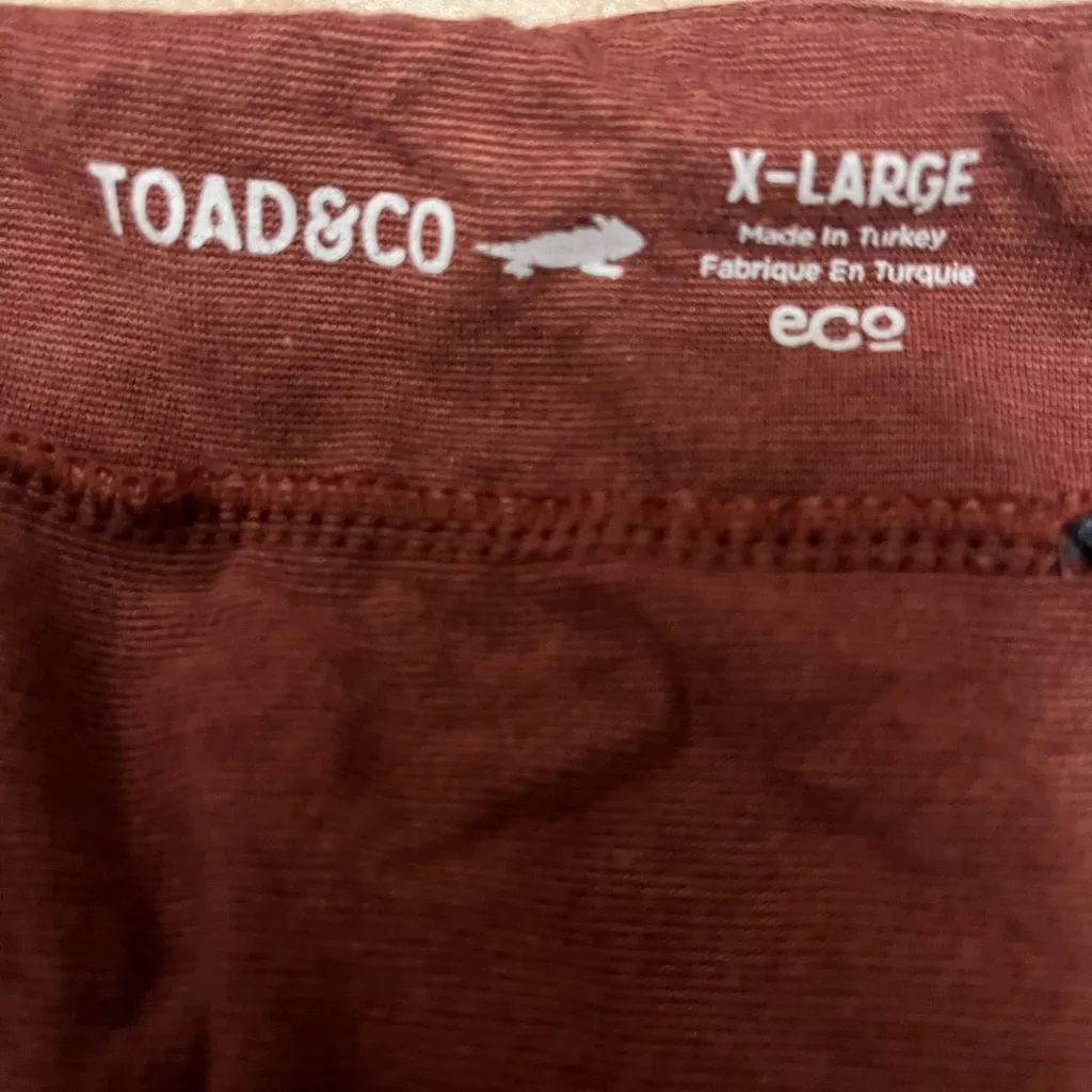 Womens toad&co burnt orange Rust Skirt Brown Size undefined - Image 2