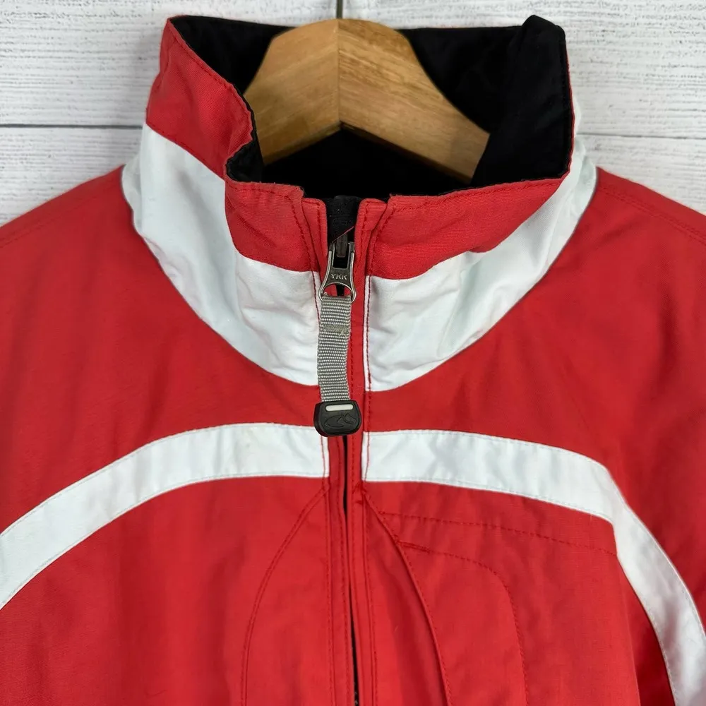 Bonfire Womens Snowboarding Silver Series Vaporlite Ski Jacket Red size Small - Image 4