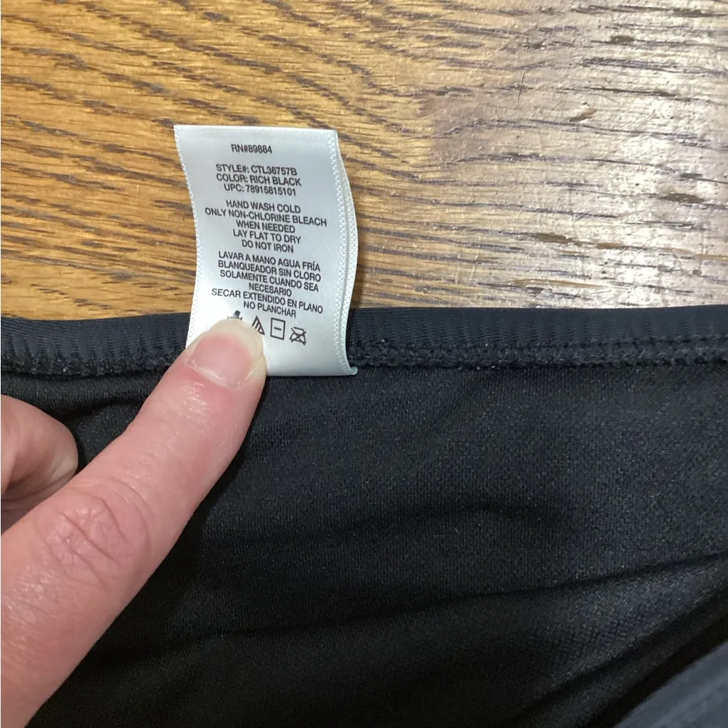 Catalina swim skirt. Black. Size Large Black - Image 4