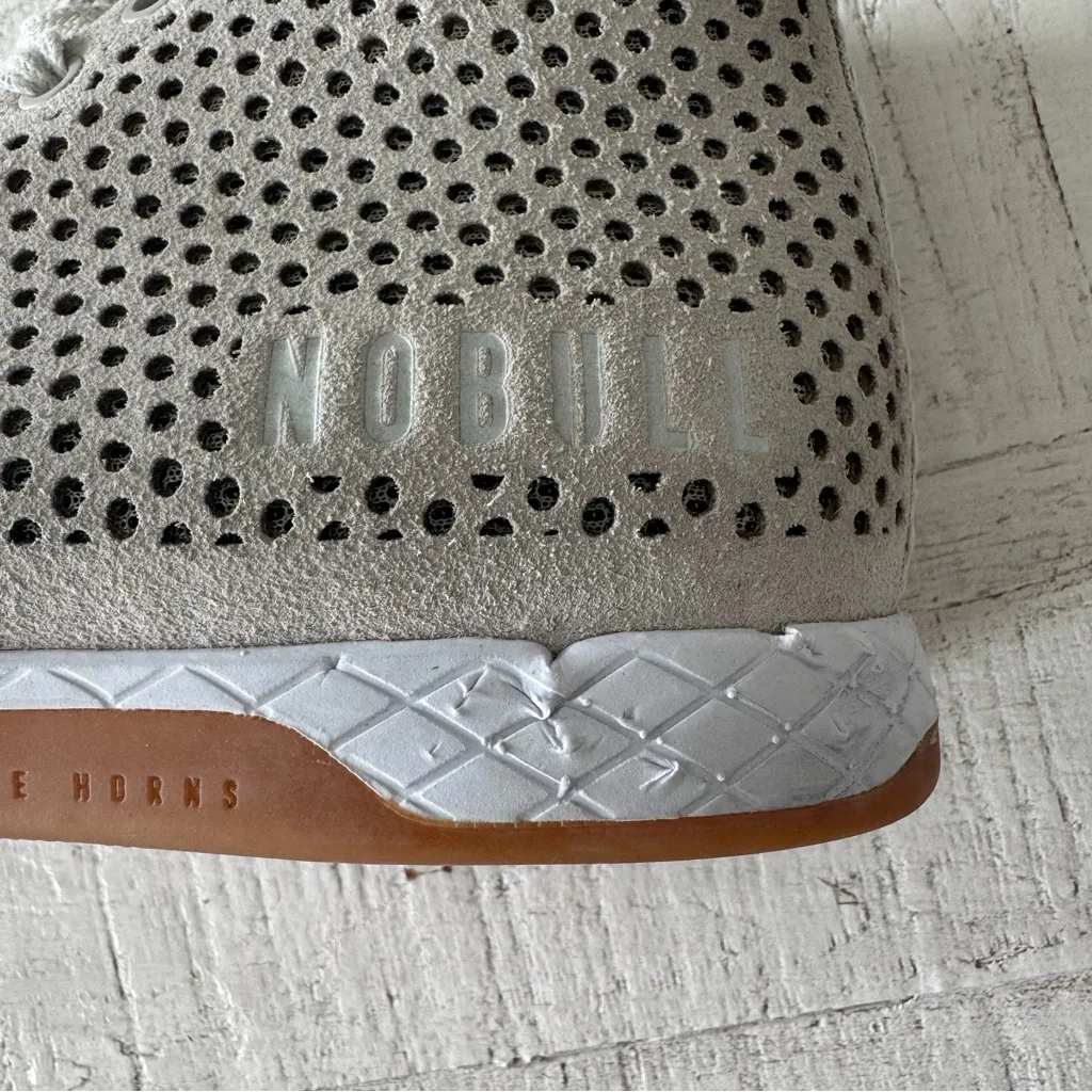 No Bull Suede Mid Trainers in Dust Women’s size 8.5 Men’s size 7 NoBull Sneakers - Image 12