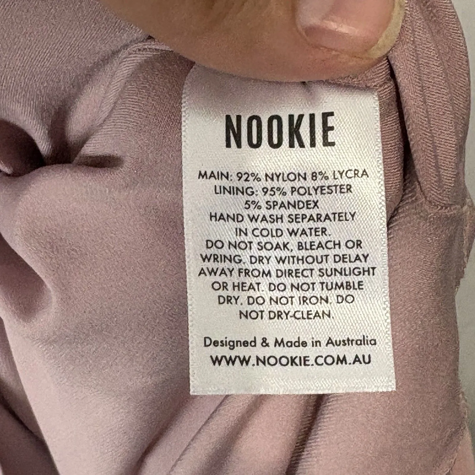 NWT Revolve Nookie Divine Dusty Rose Sweetheart Midi Dress Women’s Size XXL Pink - Image 9