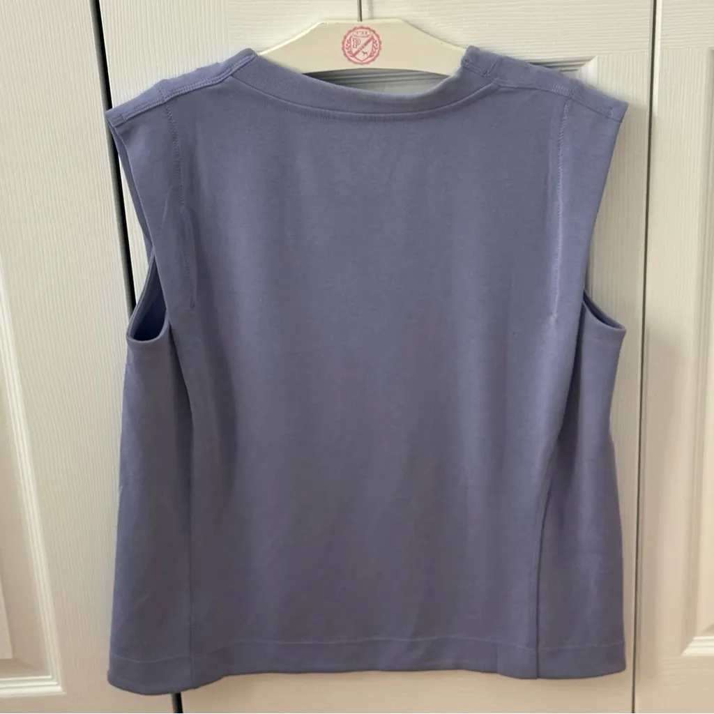 Athleta Seasoft Tank Sweatshirt in Lavender - Image 3