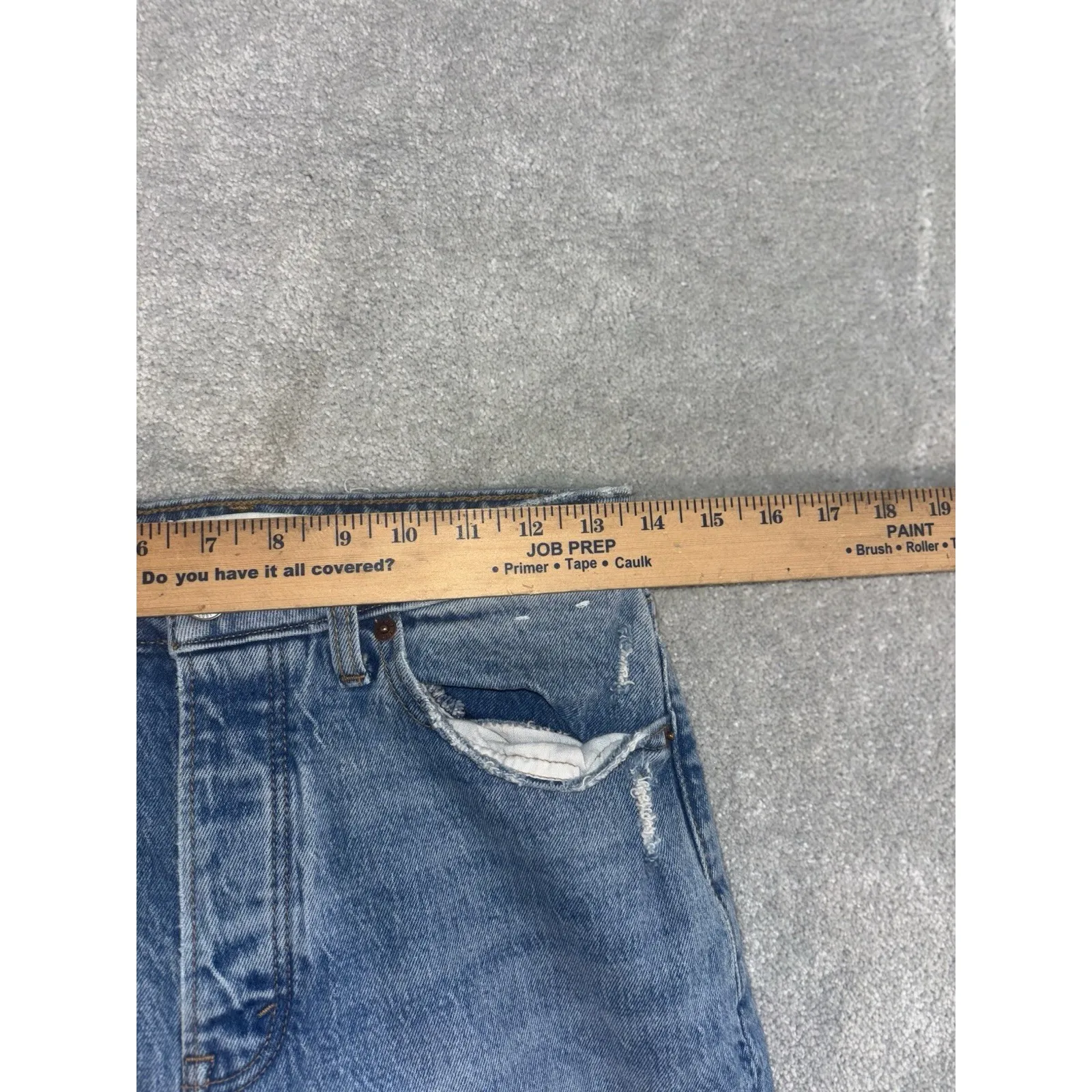 Abercrombie & Fitch 27/4s The‎ Dad High Rise Jeans Blue Curve Love - Image 7