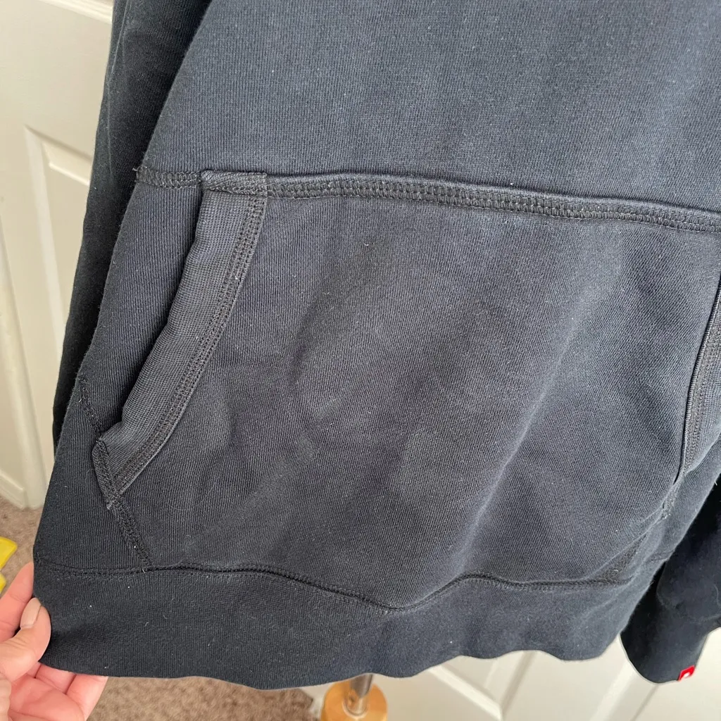 Nike Sweatshirt Color washed out Black Large - Image 2