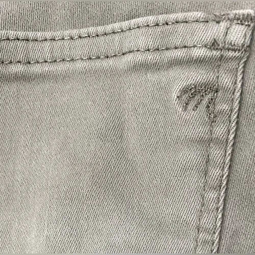 Madewell High Riser Crop 10” Women’s Size 26 Sage Green Cotton Blend Denim Jeans - Image 11