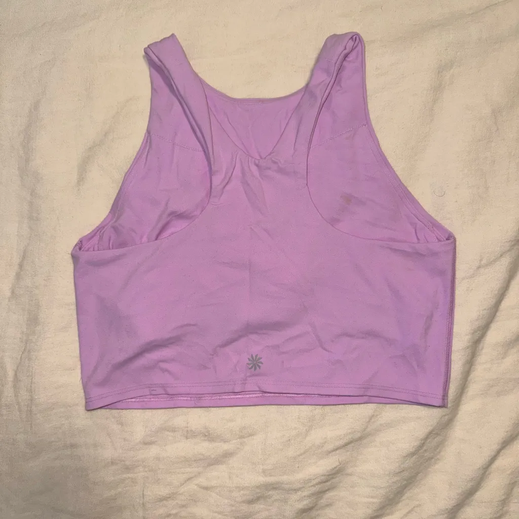 Women's Lavender Crop Top - Image 3