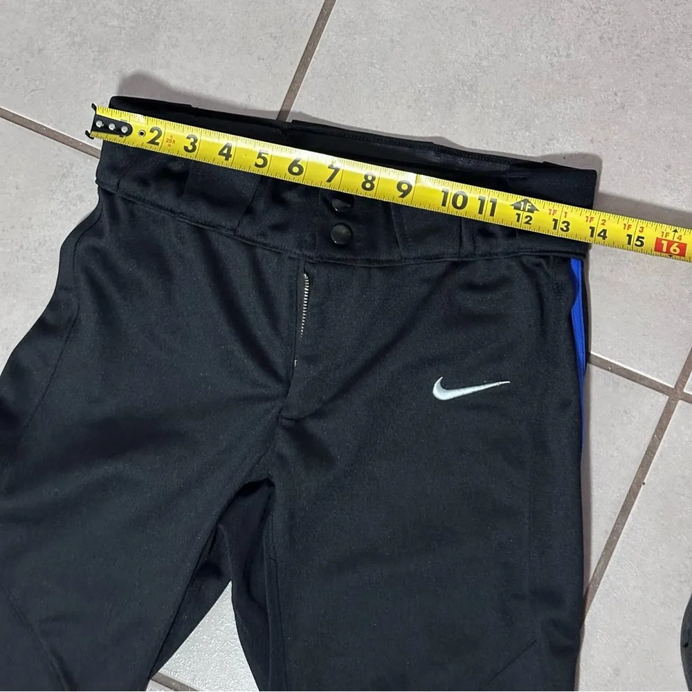 Nike Softball Pants Small Black Elastic Waist Athleticwear Baseball Sport. - Image 6
