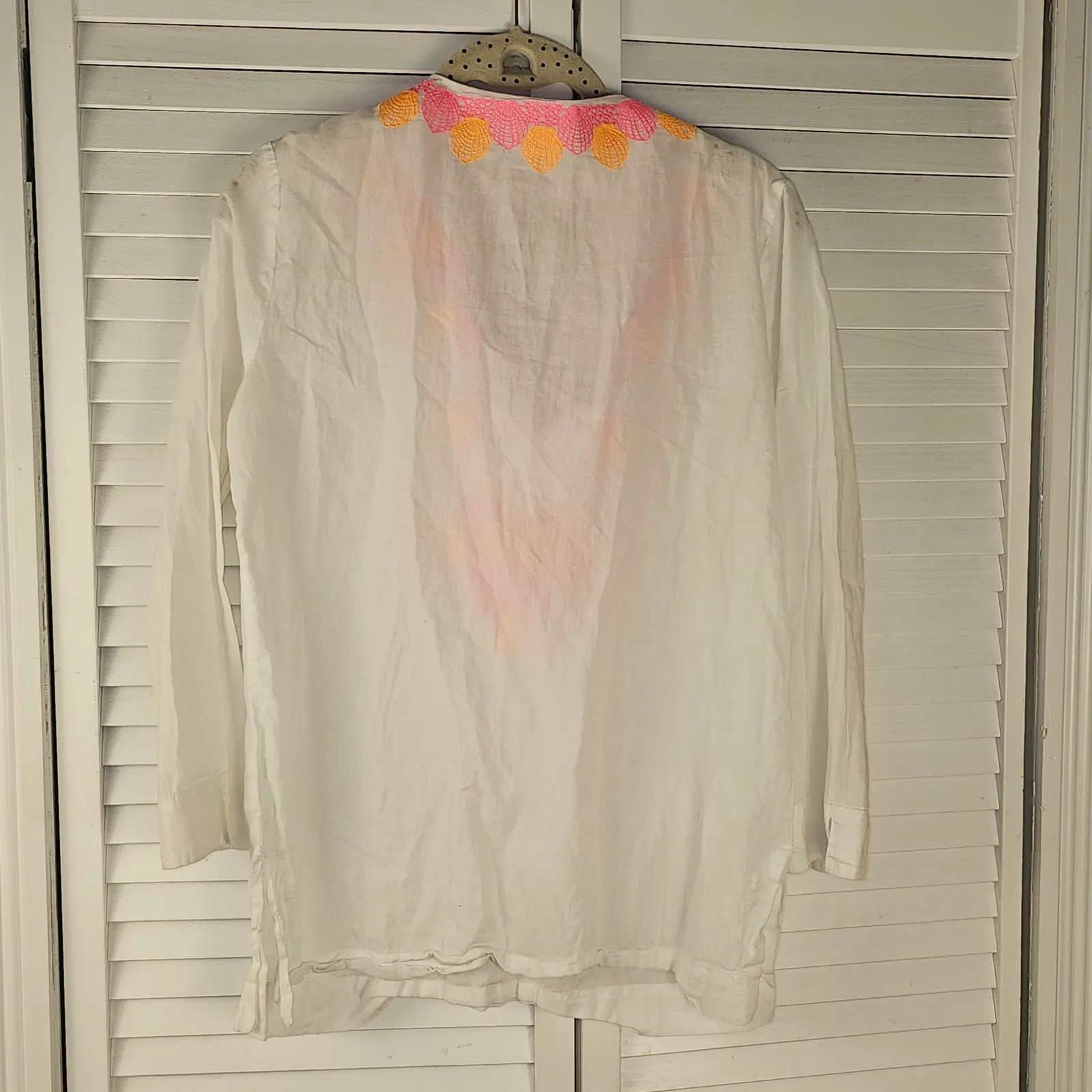 Lilly Pulitzer Womens Resort White Amelia‎ Island Tunic Top Small - Image 2