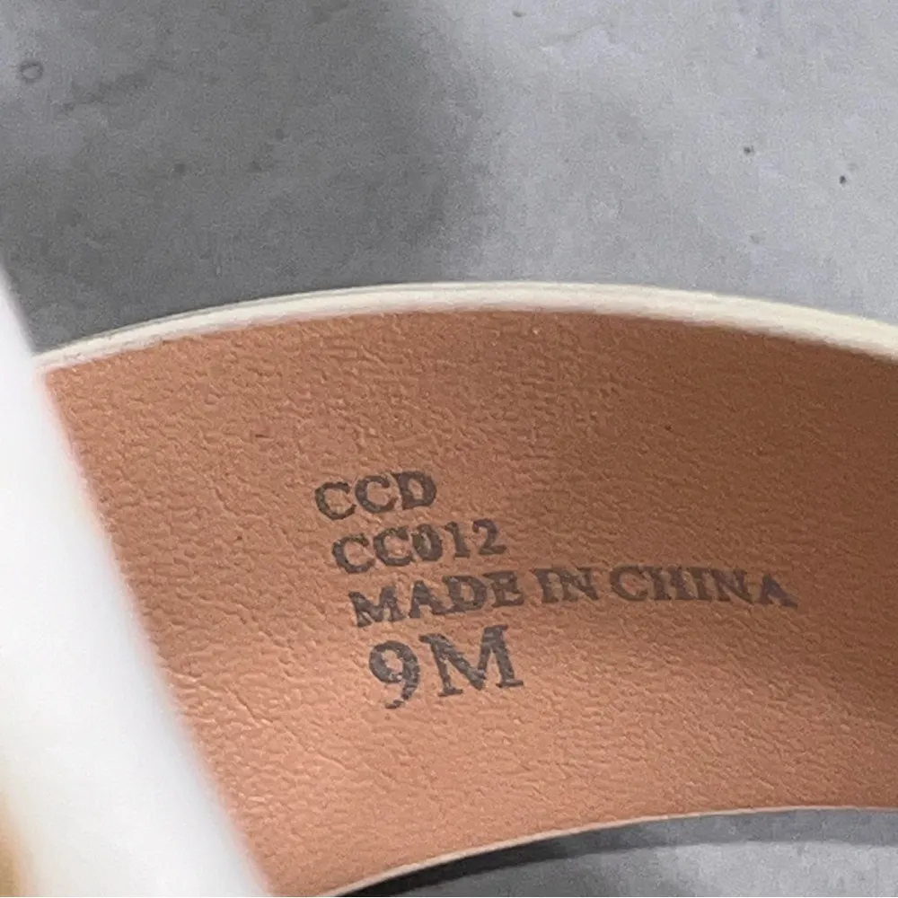 NEW Charles by Charles David White Wedge Espadrille Brit Sandals - Image 7