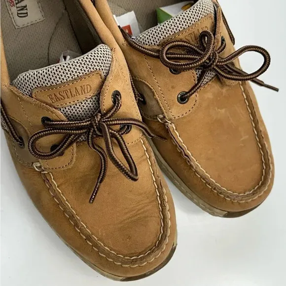 Eastland Women's Size‎ 9.5 M Solstice Brown Leather Comfort Cushioned Boat Shoes - Image 11