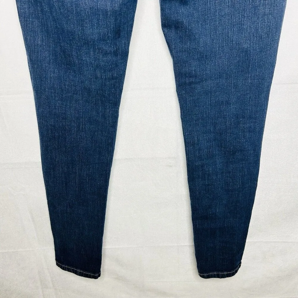 Levi's Women Denim Tapered Ankle Legging Size 32 x 29 Cotton Blend Stretch - Image 8