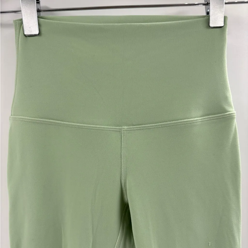 Lululemon align high rise green activewear workout fitness leggings pant size 2 - Image 3