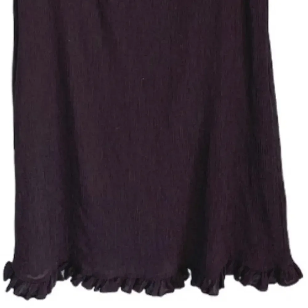 Oscar de la Renta Swimwear Coverup Gauzy Black Pullover Dress XS Sleeveless - Image 5