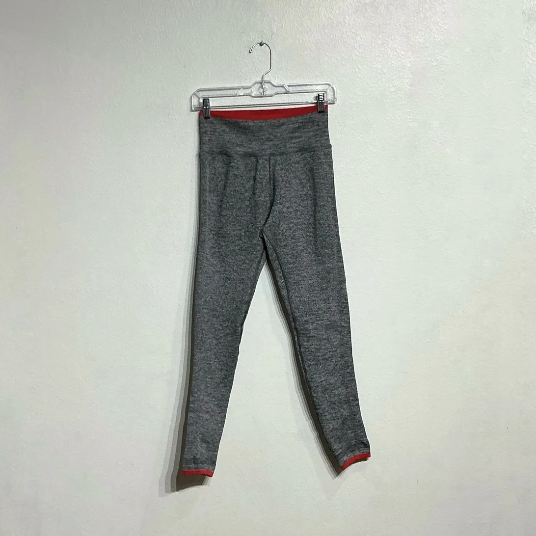 Athleta Heather Gray Andes High Rise Seamless Tight Leggings Sz M - Image 2