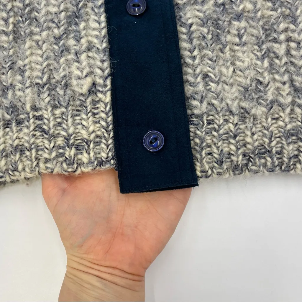 Handmade‎ Cardigan Sweater Variegated Off - Image 7