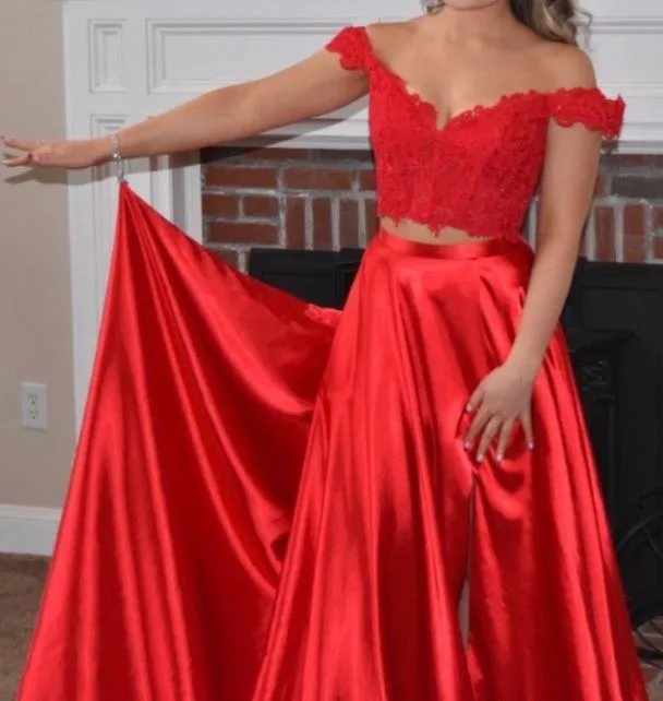 Red Prom Dress - Image 2