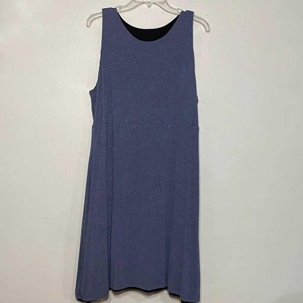 Womens XL Reversible Black & Blue Beach/Lounge Dress - Image 9