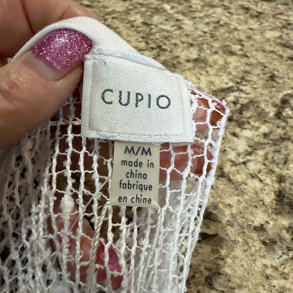 Cupio Medium Lace and Crochet Tunic Sleeveless Blouse NWT - Image 7