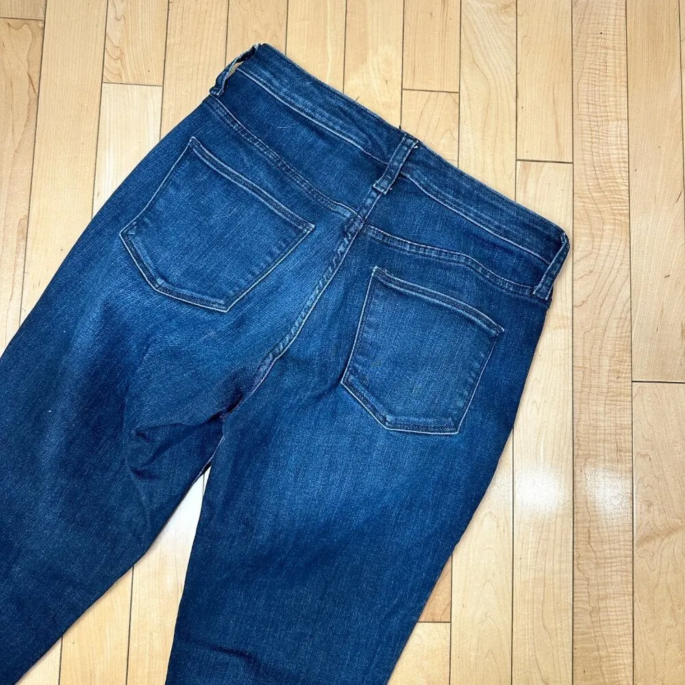 UNIVERSAL THREAD Dark Denim Side Zip Hem Stretch Jeans SIze 4 / 27R - Image 11