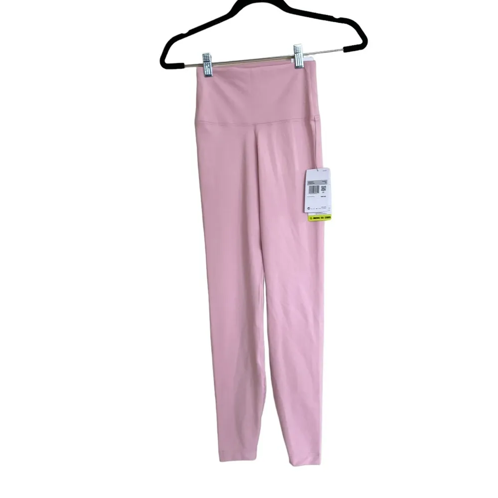NWT NIKE Yoga Women's High-waisted 7/8 Leggings In Pink XS - Image 8