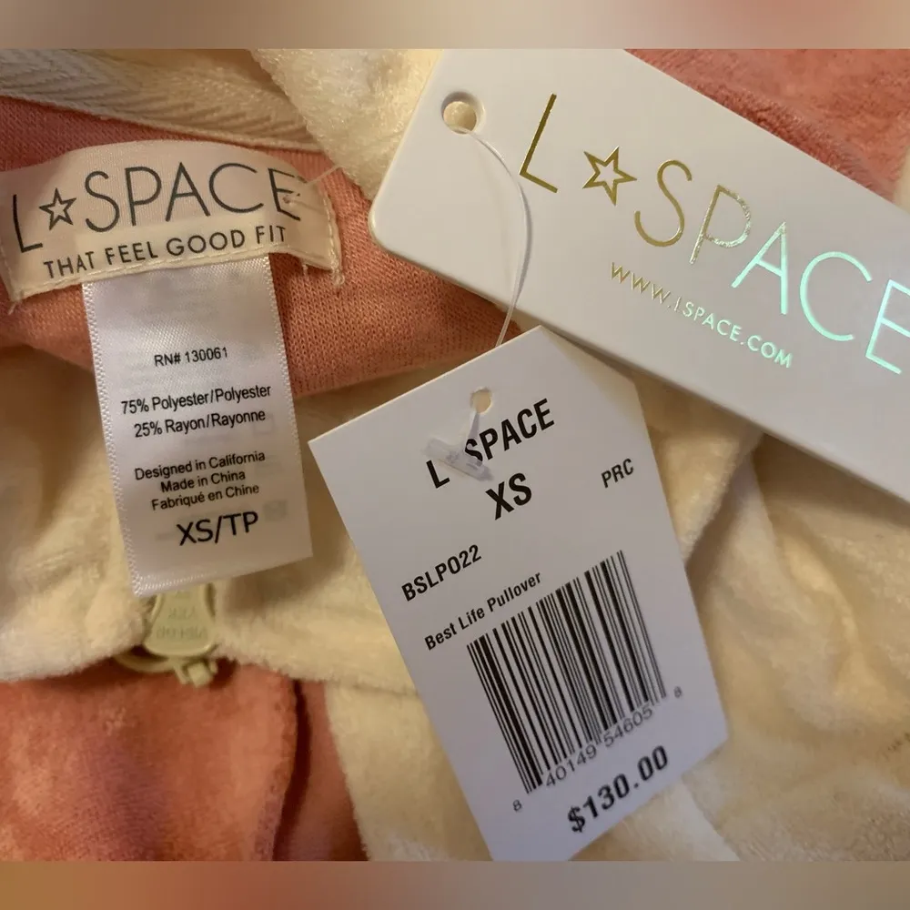 LSPACE Best life pullover pink size XS - Image 6
