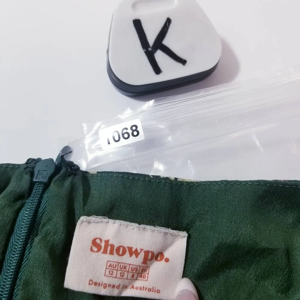 Showpo Green Ditsy Floral Mini Dress - Image 12