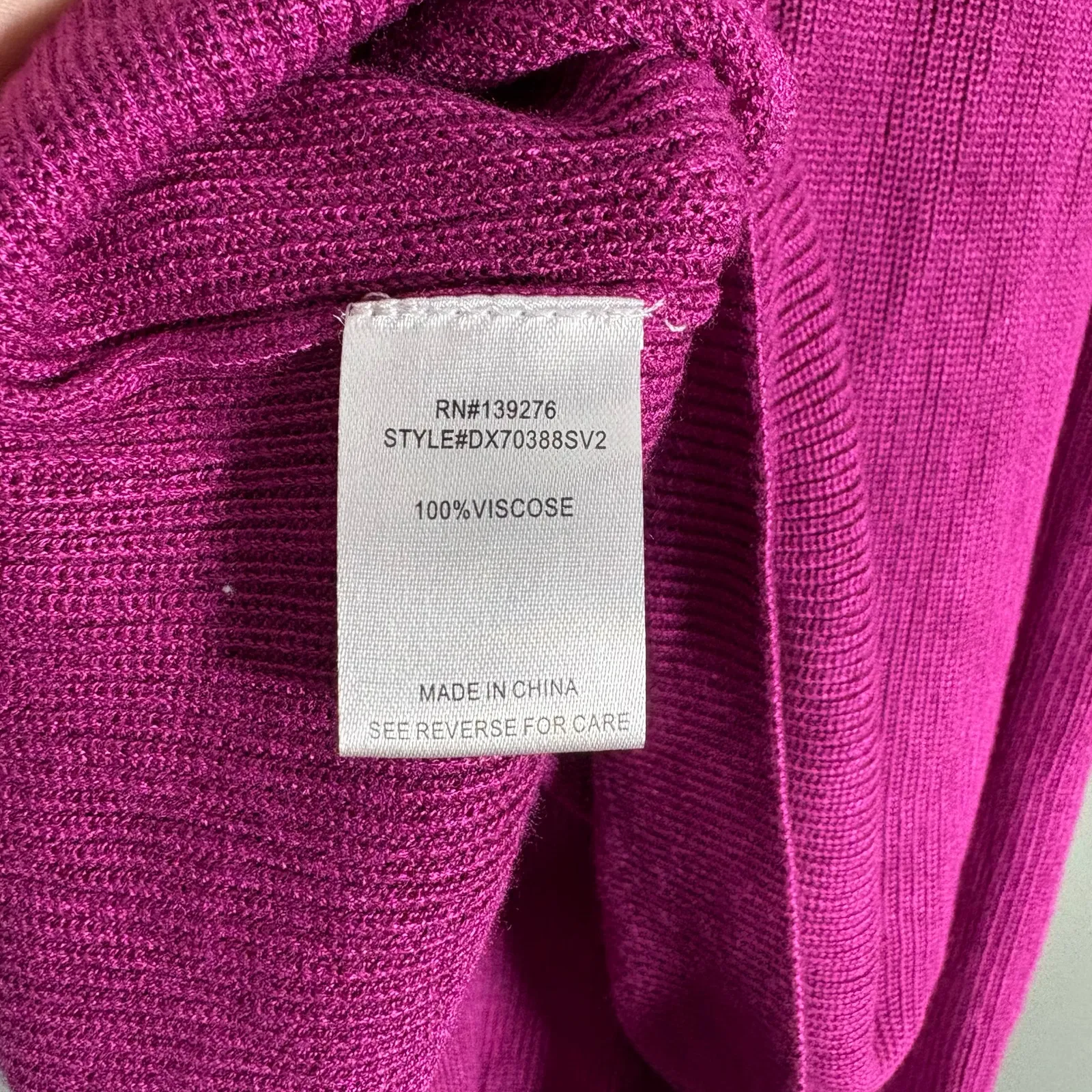 Daniel Rainn Retro Pink Crochet Lace Trim Sweater - Size 2X - Women's Plus Size - Image 6