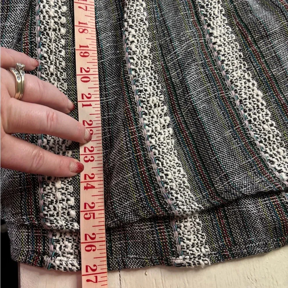 Altar’d State Size Small Boho V-neck Bell Sleeves Flowy Tassels Beaded Top - Image 7