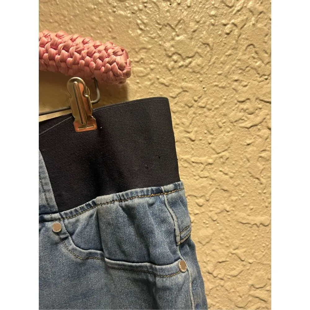 Seven7 Woman’s Pull On Blue Jeans Size 16W - Image 7