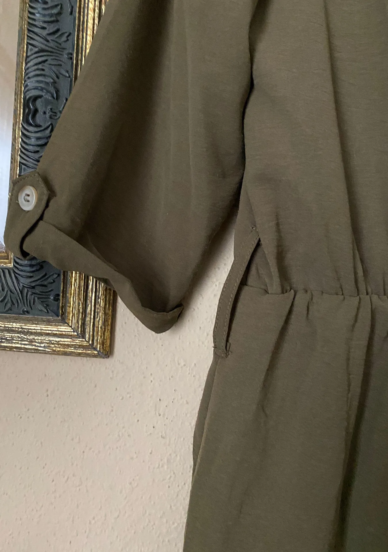 Olive Green Jumpsuit - Image 7