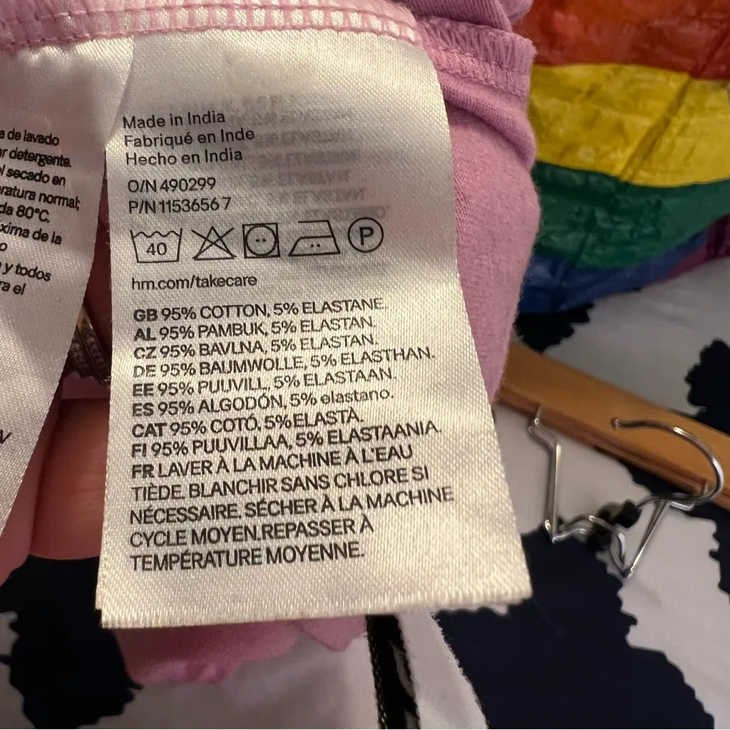 Divided H&M Basic Tube Top Pink Purple M - Image 6