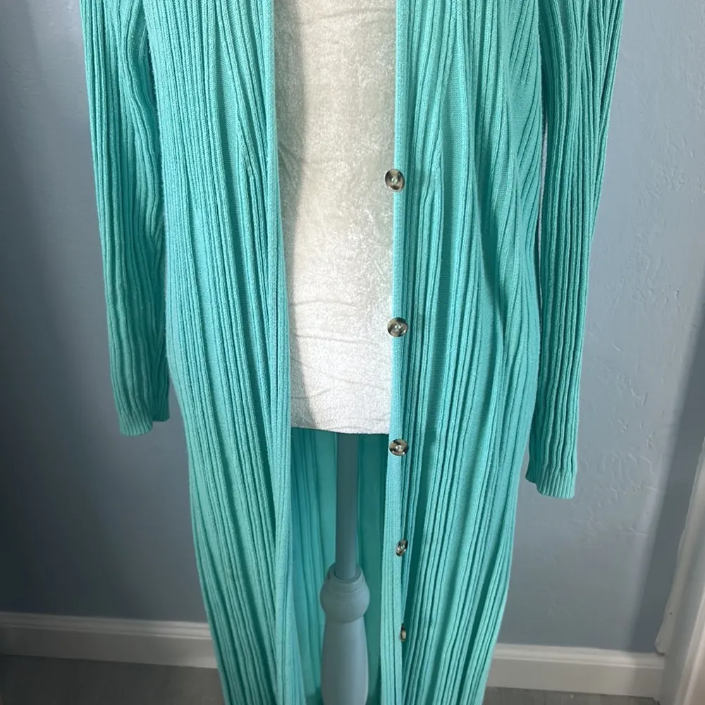 Free people • skinny mini ribbed duster cardigan sweater - Image 95