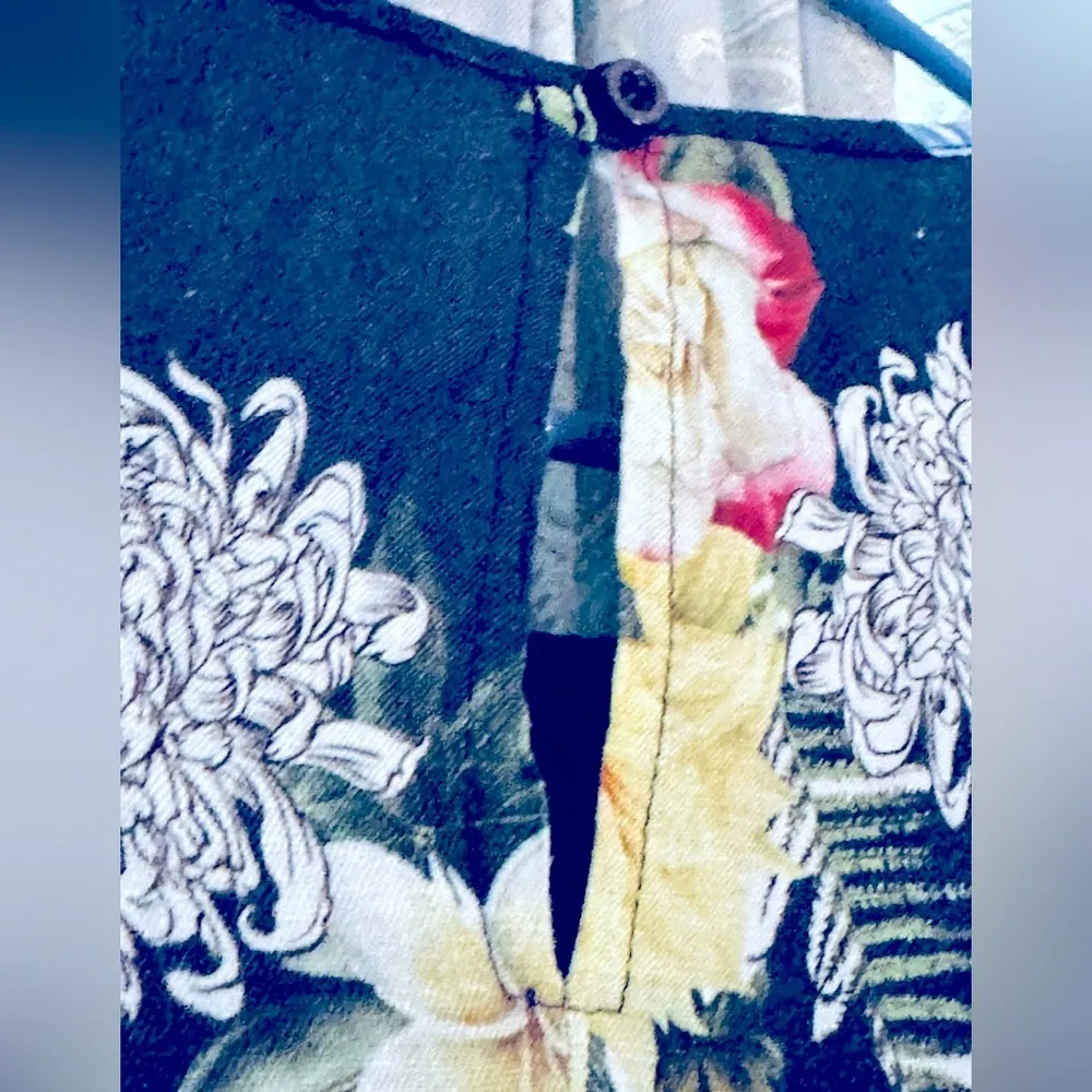 Le Ragazze Made in Italy Linen Dress Size M Blue Size M - Image 12