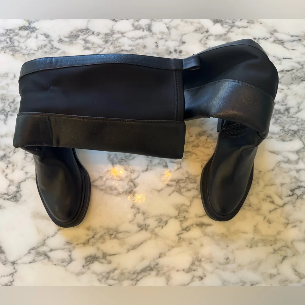 NWT Kenneth Cole Reaction “Anabelle” Women’s Black Calf Tall Riding Boots Sz 5 - Image 11