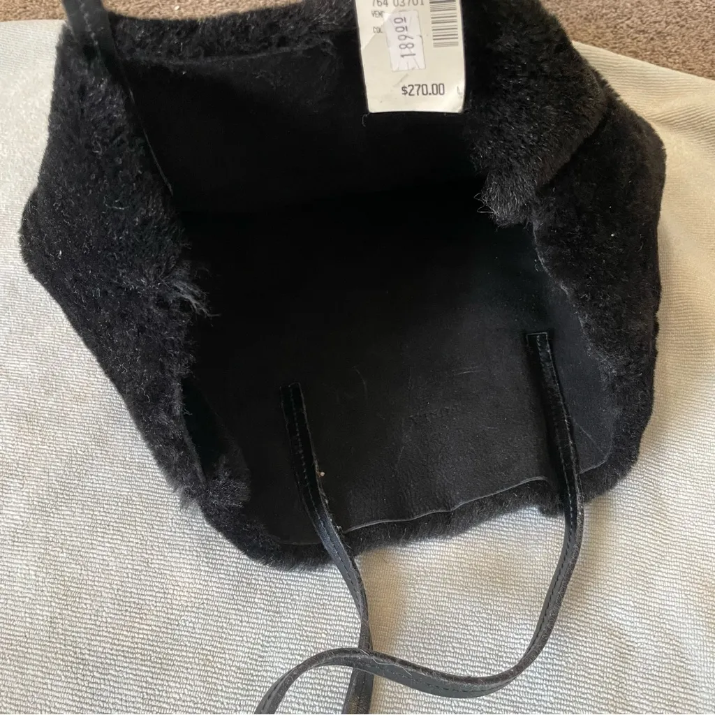 Vintage Furla Fur Tote Bag | Size: One Size - Image 2