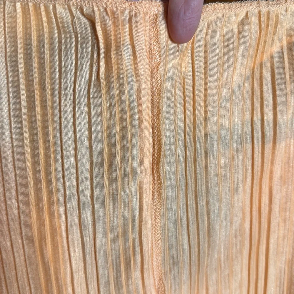 Urban Outfitters Marietta Notch Neck Top Creamsicle Orange Size XS Oversized - Image 10