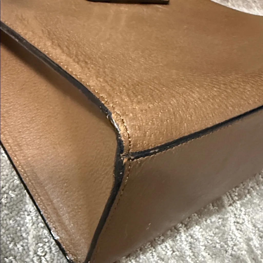 Valentino Garavani Vintage Leather Top Handle - Image 8