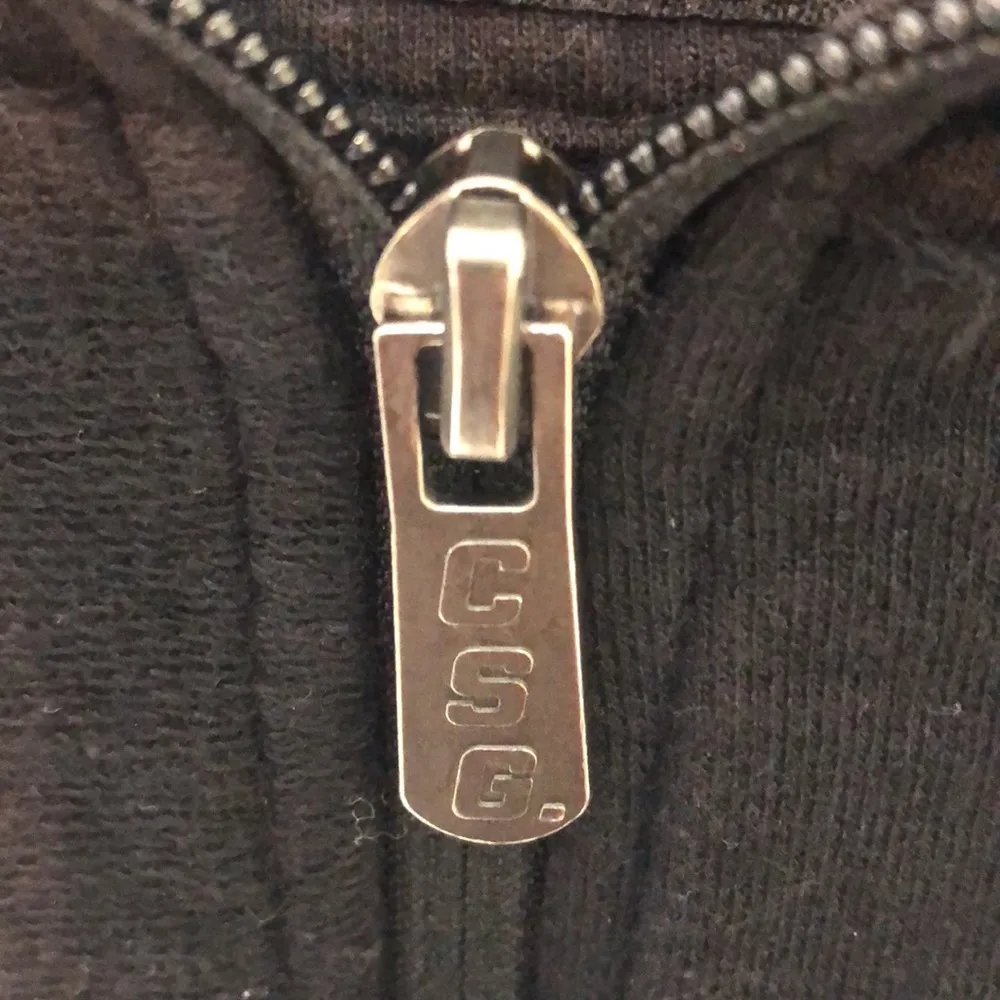 Champs Black Hoodie Elbow Patch Small - Image 4