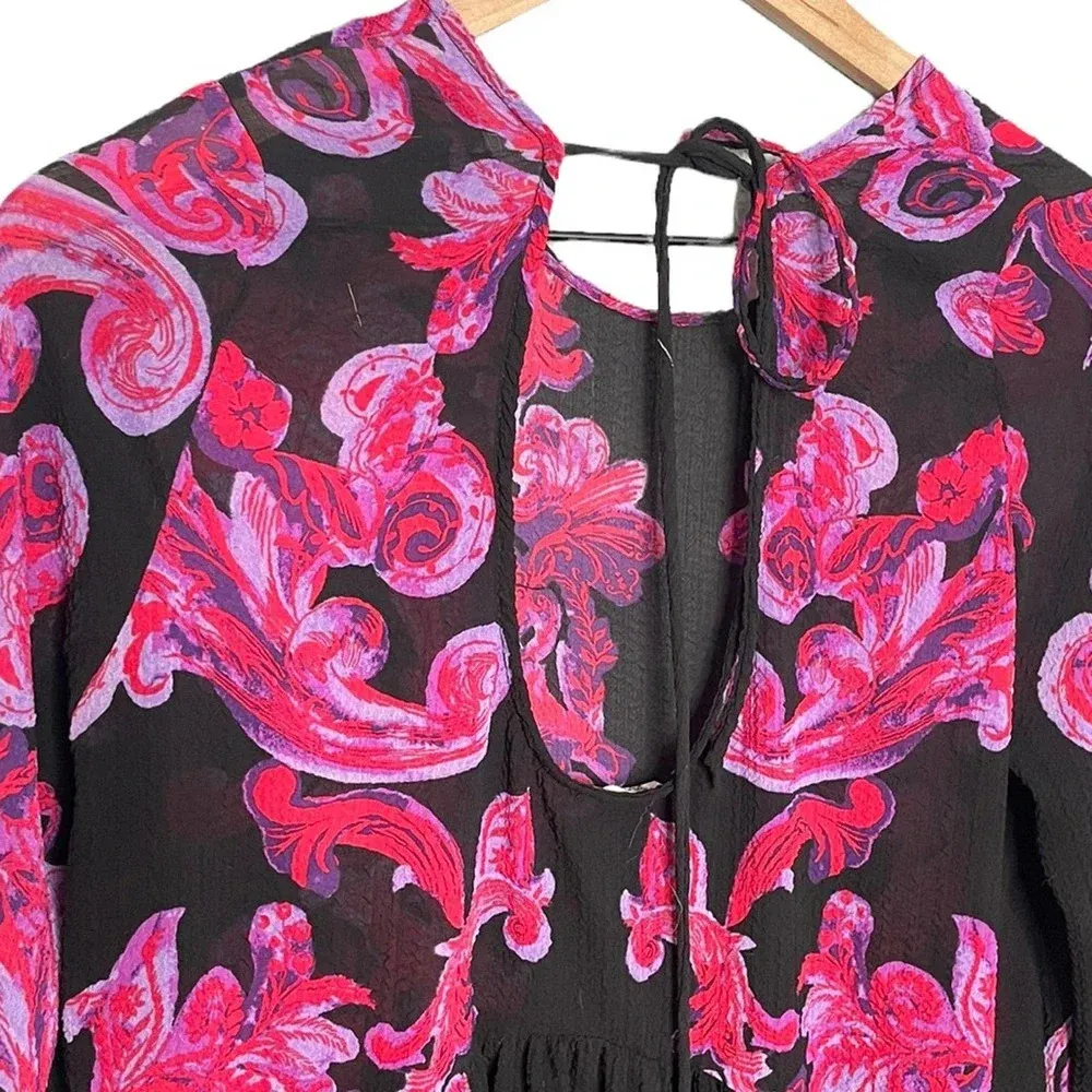 Free People Intimately Women’s Printed Symphony Slip Dress Size XS - Image 10