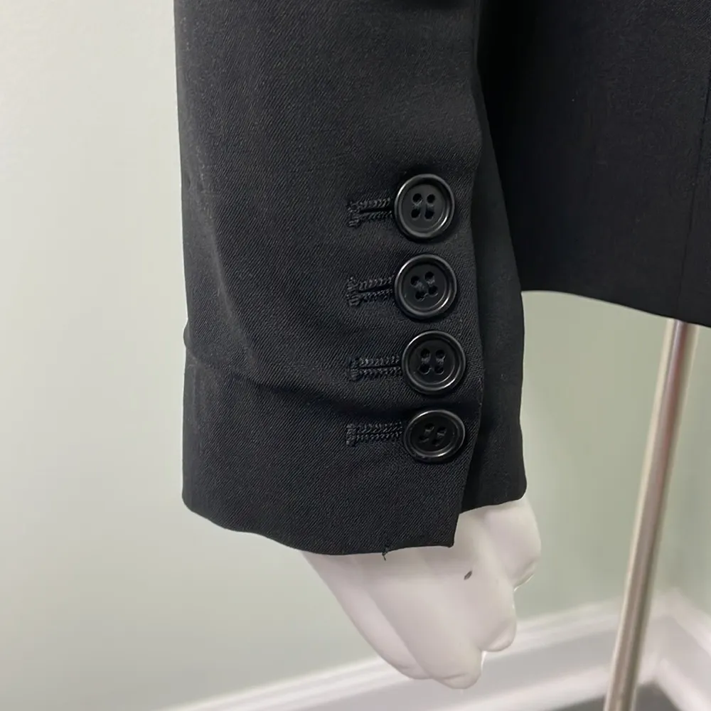 Theory black blazer wool - Image 5