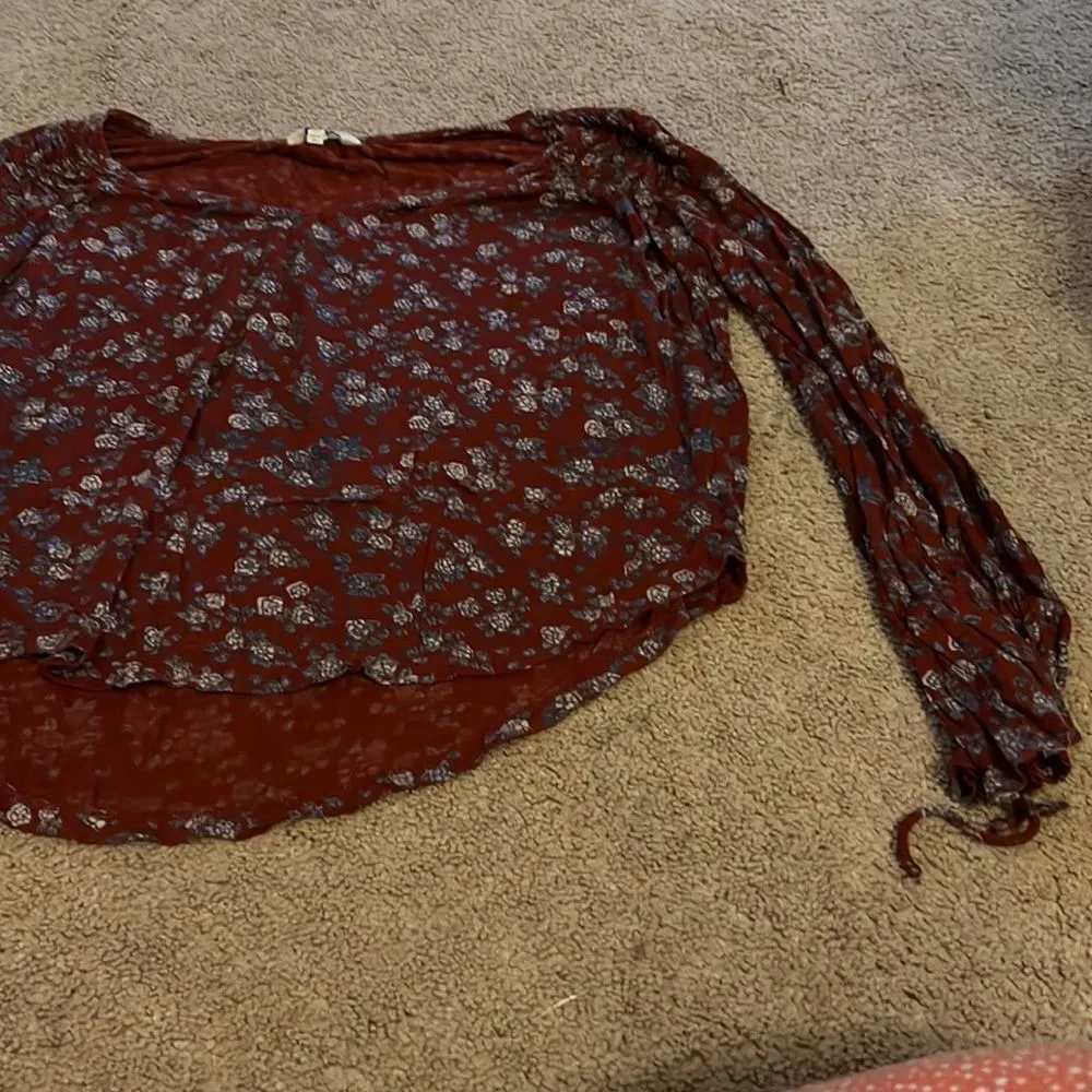 Lucky brand medium floral top - Image 3