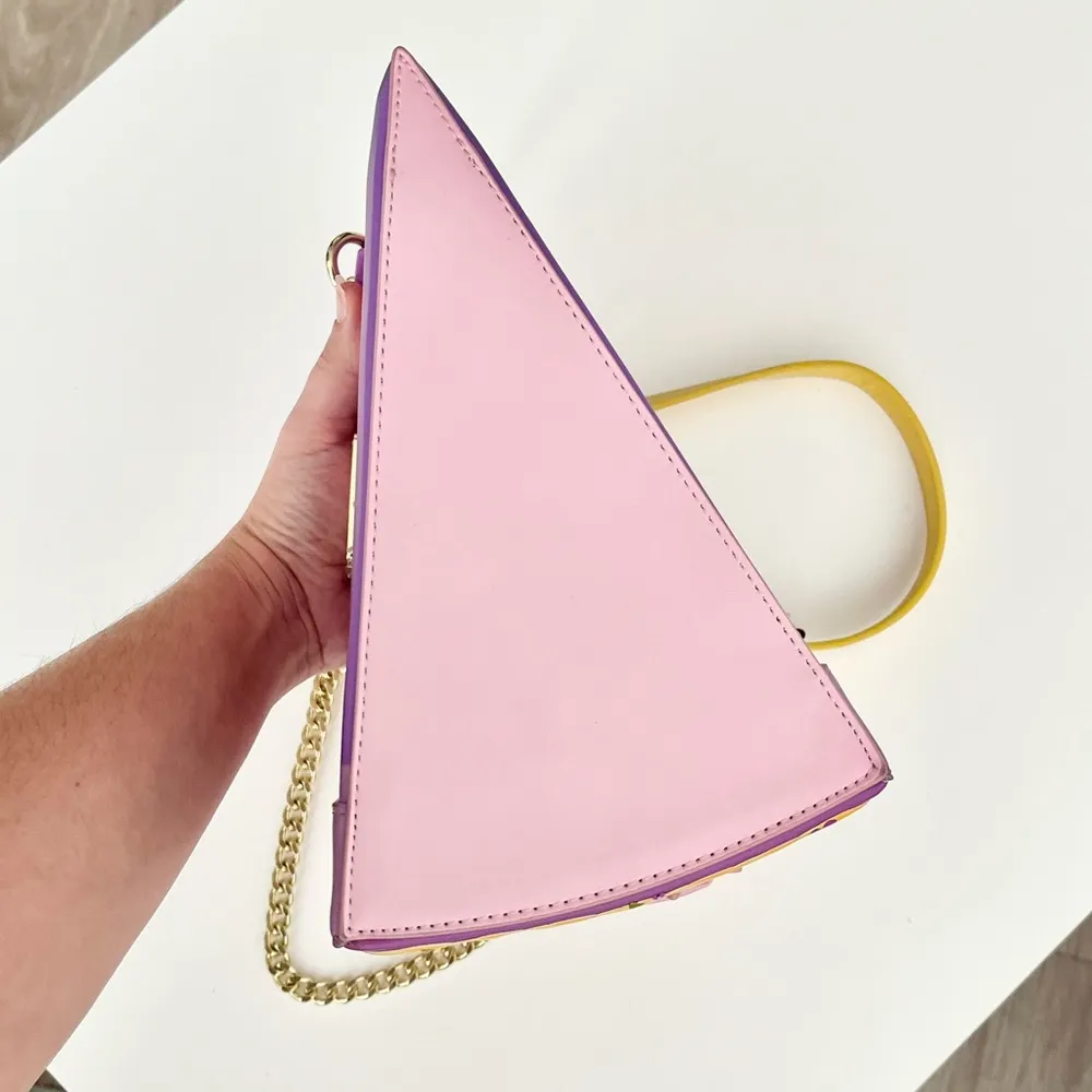 Loungefly Tangled Rapunzel Pascal Cake Slice Cosplay Crossbody Purse Bag - Image 13