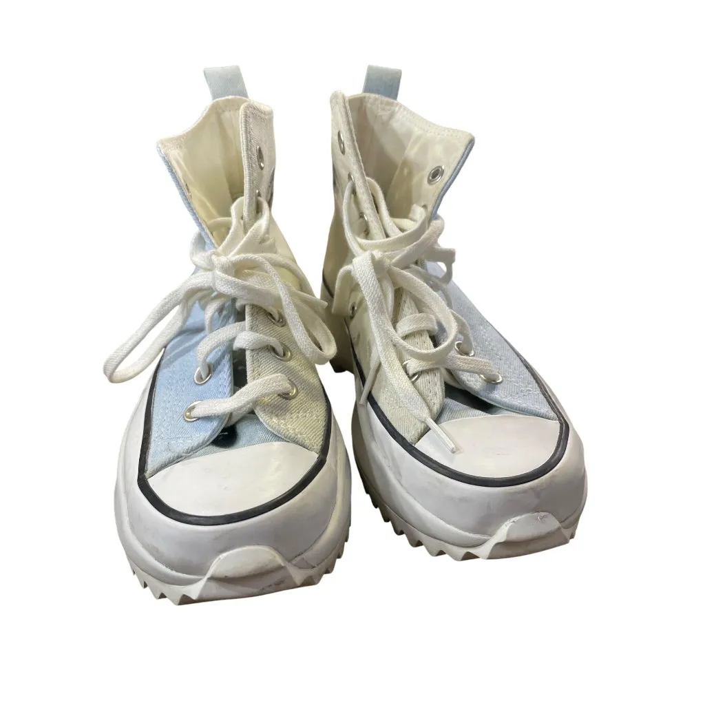 Converse Run Star Hike Chuck Taylor unisex tan blue sneakers Size 5.5 SKU 8595 - Image 6