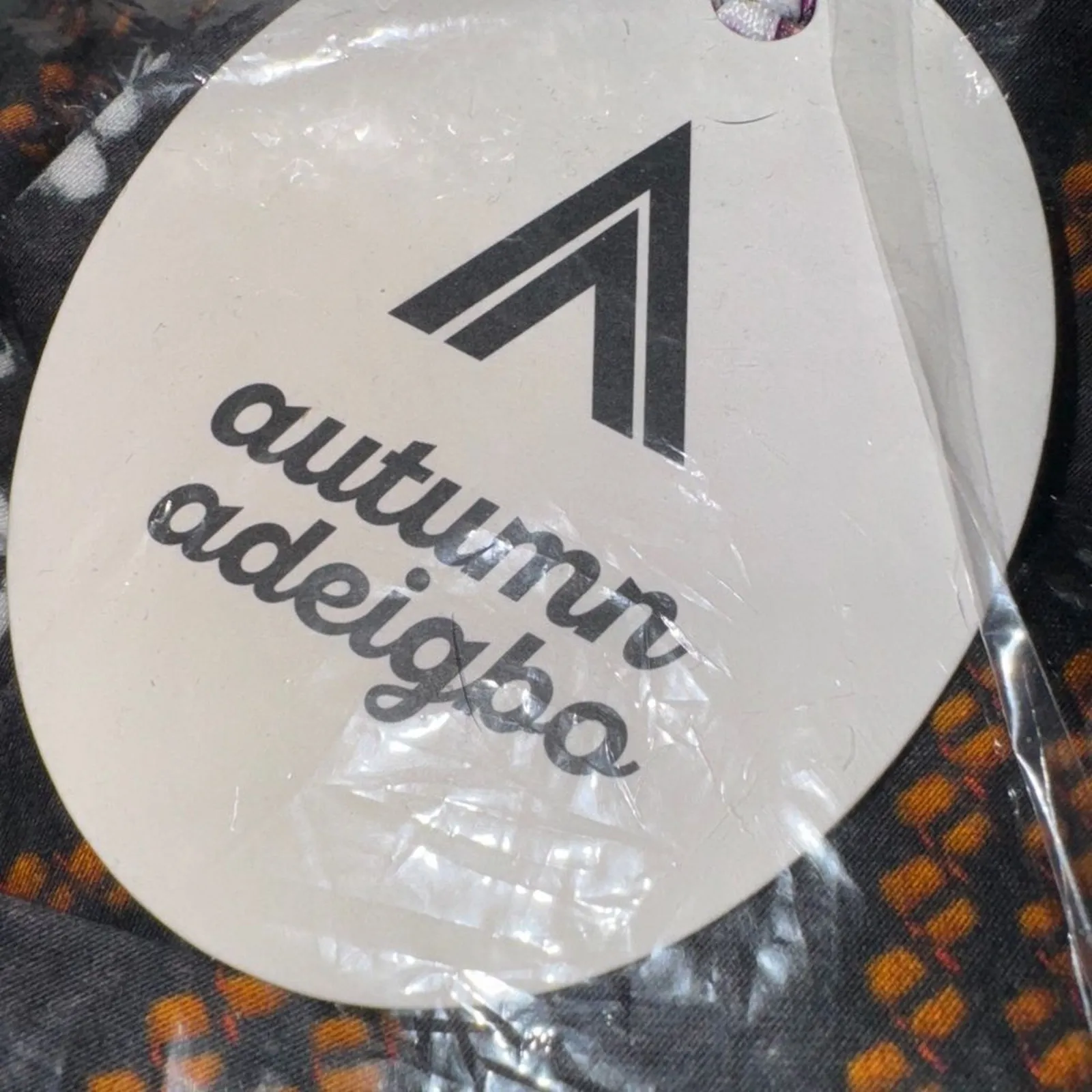 AUTUMN ADEIGBO Jules Ruffled Printed Bustier Top, Size 14, New w/ Tag MSRP $565 Black - Image 11