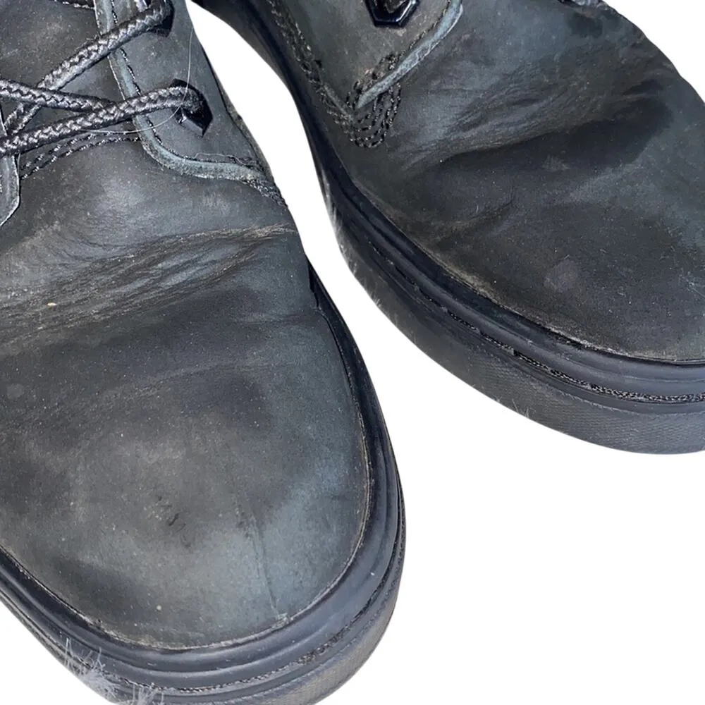 Timberland Black Londyn Leather Lace Up Sneakers 6 - Image 6