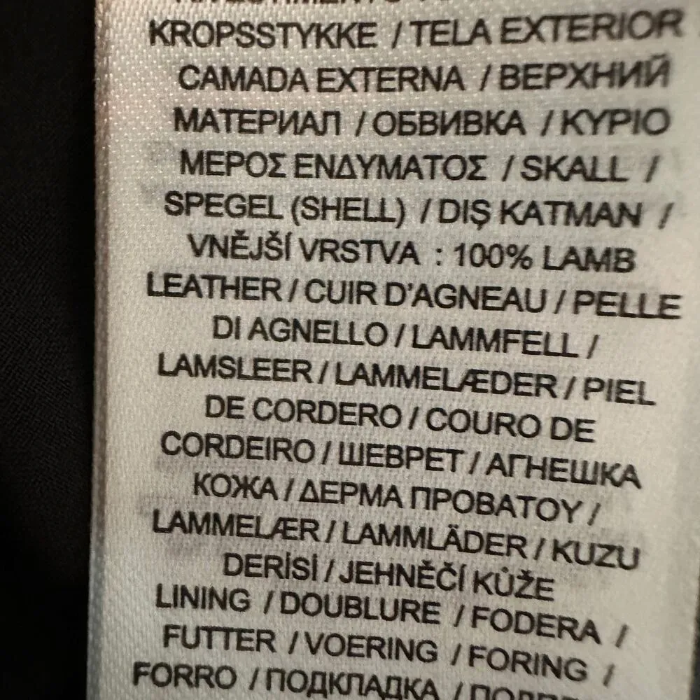 Lauren Ralph Lauren Pencil Leather Mini Skirt Black Size US 8 - Image 6