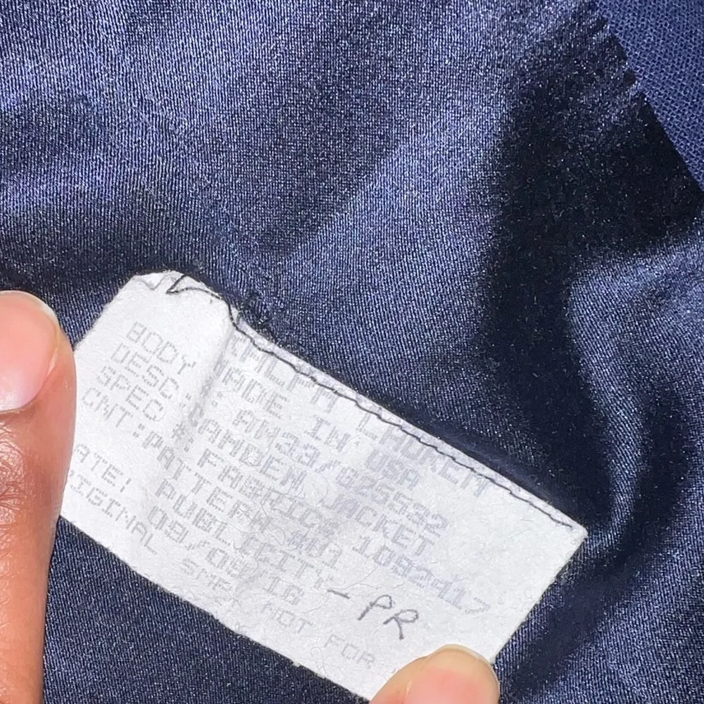 Ralph Lauren Purple Label Cadman Navy Cashmere Jacket See Measurements for Size - Image 13