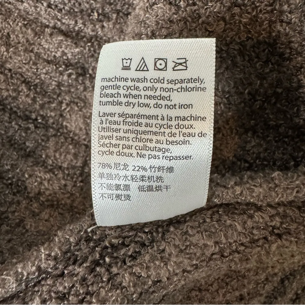 Barefoot Dreams CozyChic Lite Ribbed Shrug Cardi Cardigan 1X - Image 9